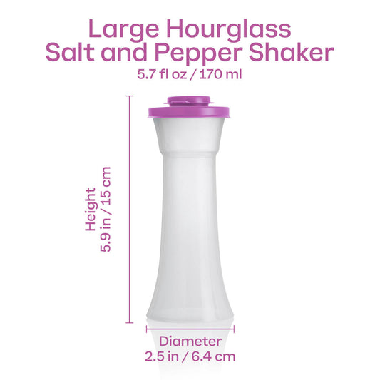 Hourglass Salt and Pepper Shakers | Large