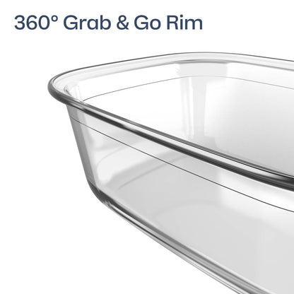 Voila Glass Food Storage Container | Rectangular Large