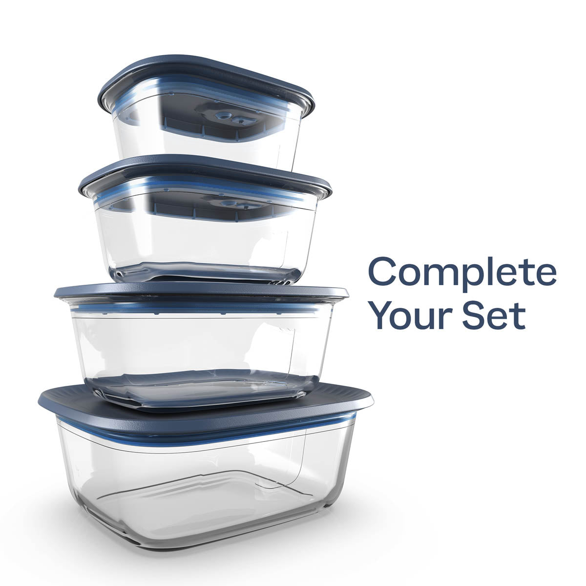 Voila Glass Food Storage Container | Rectangular Large