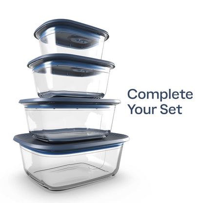 Voila Glass Food Storage Container | Rectangular Medium